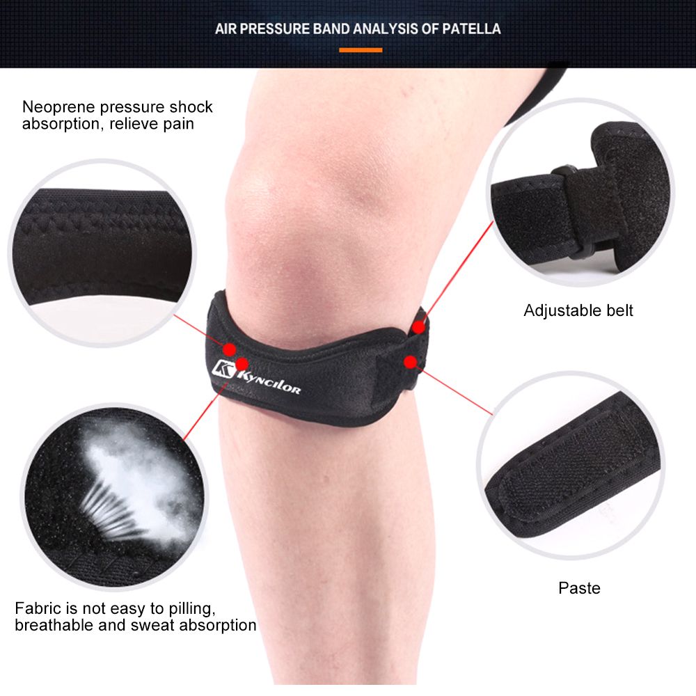 1PC Adjustable Knee Patellar Tendon Support Strap Band Knee