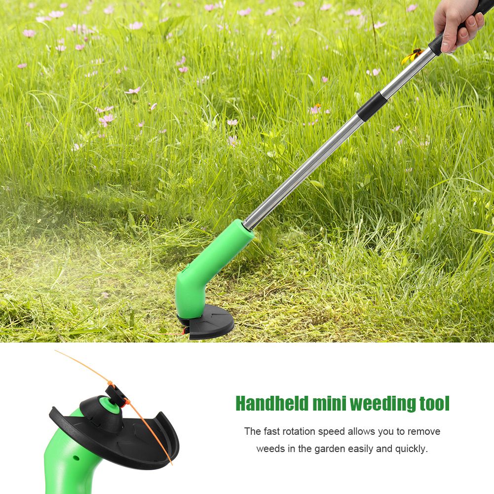 Multifunctional Electric GrTrimmer Portable Handheld Garden Tools String Cutter Pruning Mini Lawn Mower For Grass