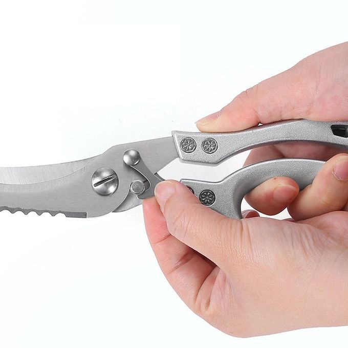 Hi Ken Bone S Issors  Hi Ken Du K Fish  Utter Shears  Ooking S Issors  -silver-25.5*6cm