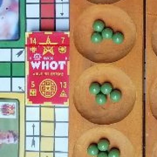 Ludo, Ayo & Whot 3 In 1 Board Game