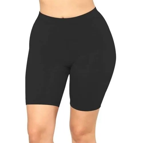 Black Biker Short