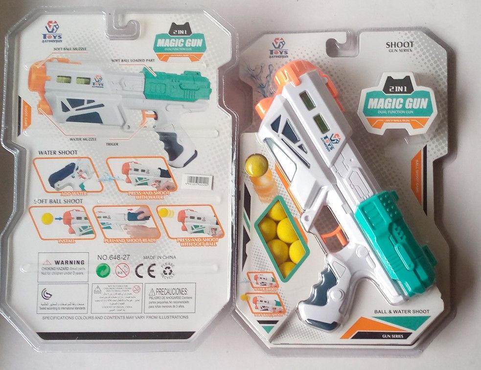 Magic Gun With Soft Foam Bullet Gun For Children