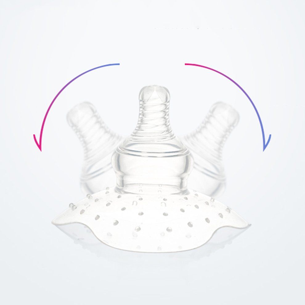 Silicone Contact Nipple Shield With Carrying Case For Feeding Mother