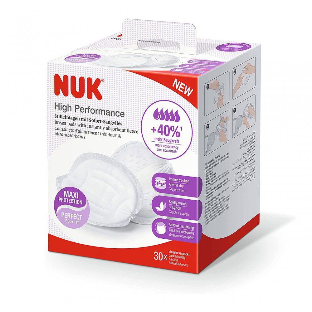 High Performance  Breast Pads 30Pk