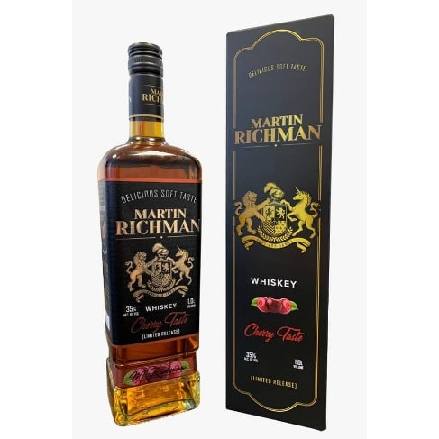 Martin Richman Single Malt Spirit Cherry Taste 75cl X 12