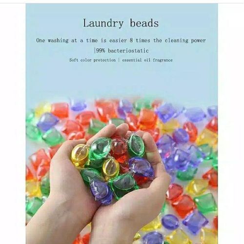 20pcs Multipurpose Laundry Beads For Quick Stain Removal And Good Fragrance