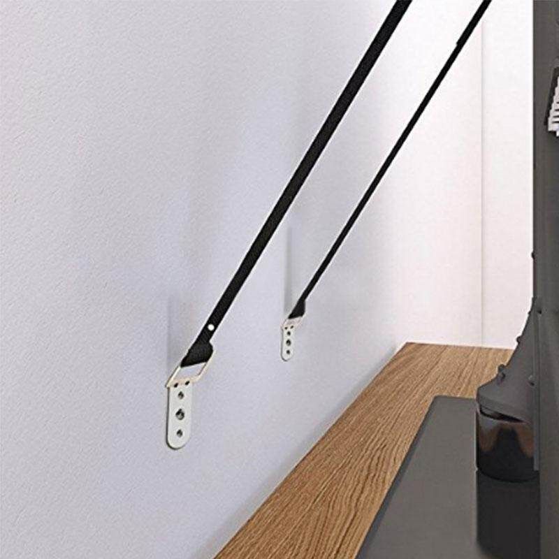 TV Safety Strap Anti Tip Set Kid Proof Furniture Fix Safty Straps Band