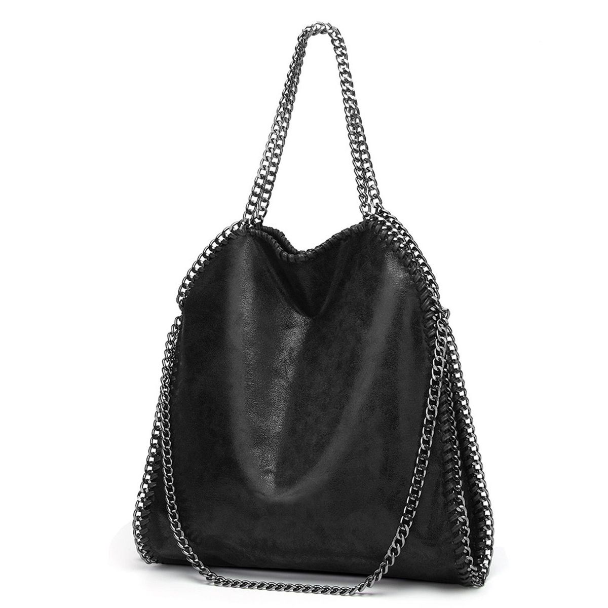 Western Style Fashion Large Capacity Foldable Chain Single Shoulder Oblique Straddle Lady Pack