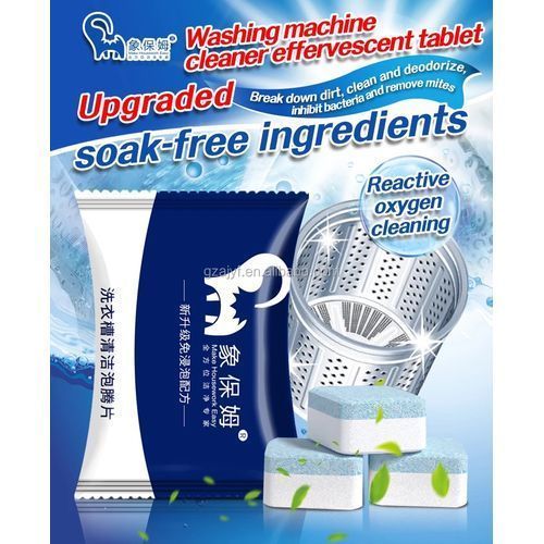 Washing Machine Tank Cleaning Effervescent Tablets 6pcs