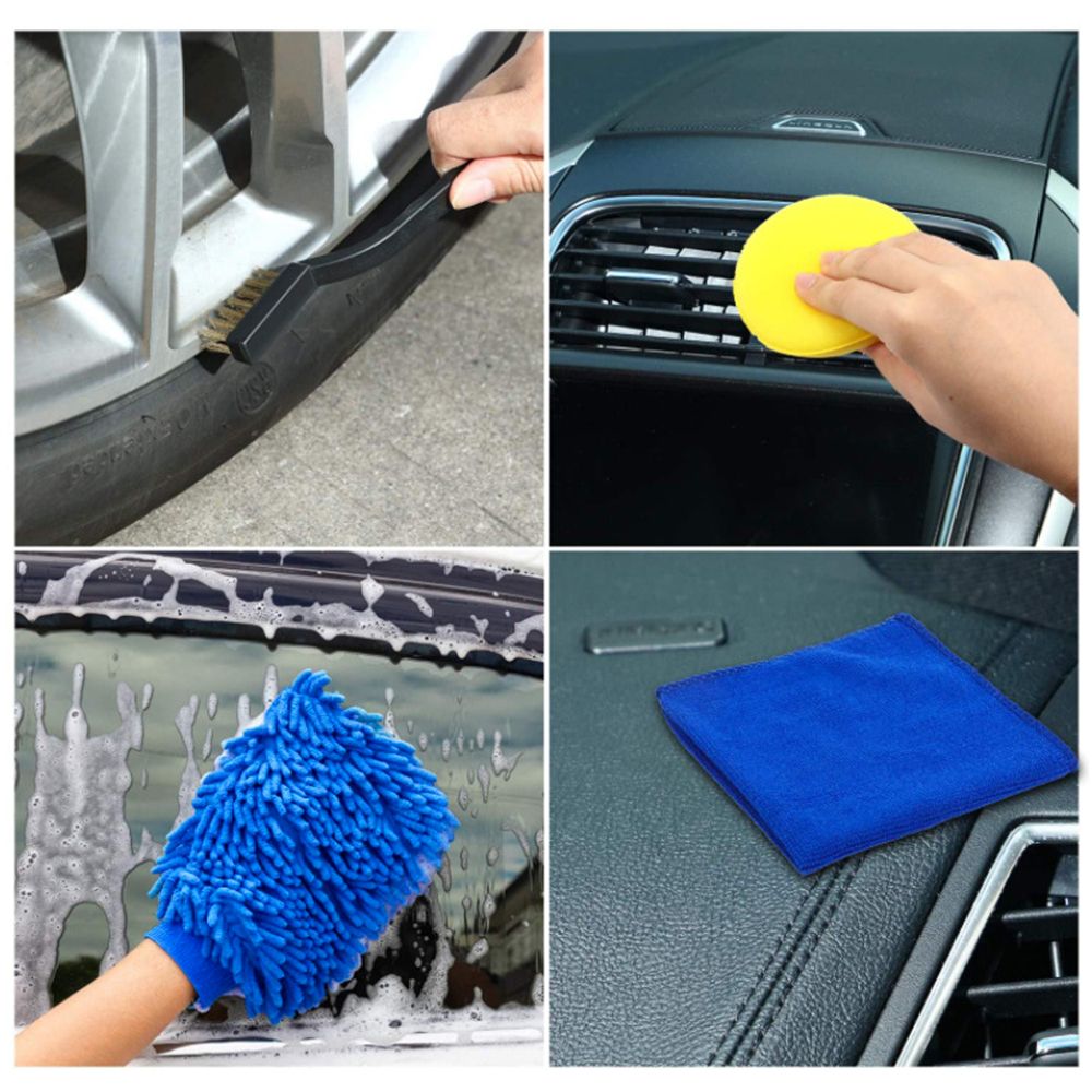 26 PCS Drill Brush Attachments Car Detailing Brush Kit