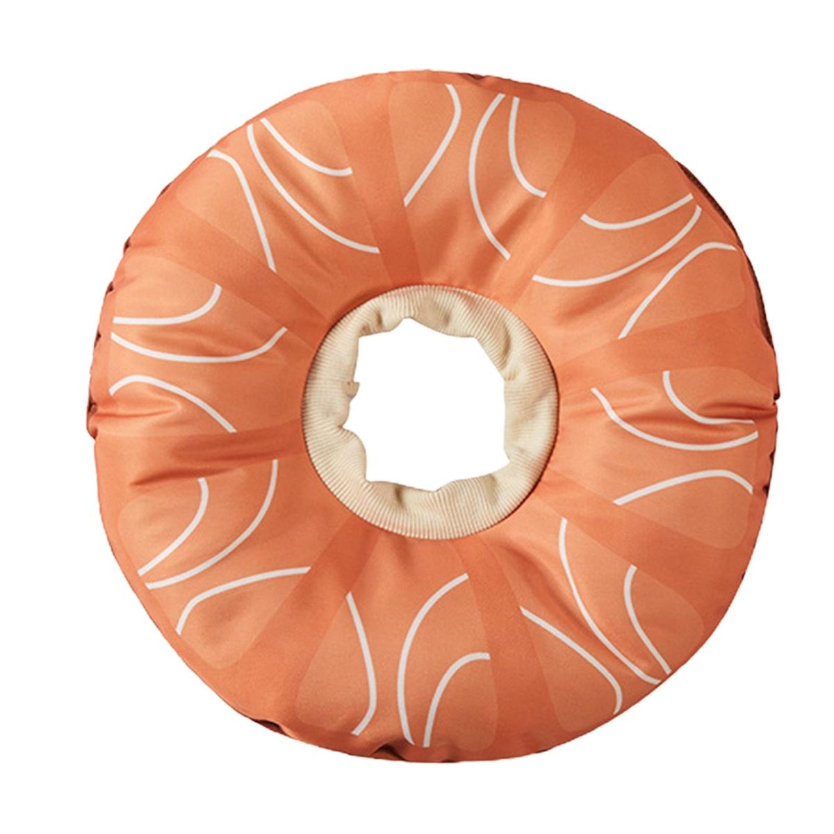 Pet Cervical Collar Watermelon Pattern Pet Dog Cat Sterilization Collar Orange