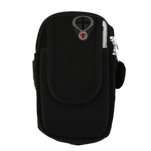 Waterproof Sport Arm Band Holder Pouch Case Earphone Hole For 5.5" Cellphone -0