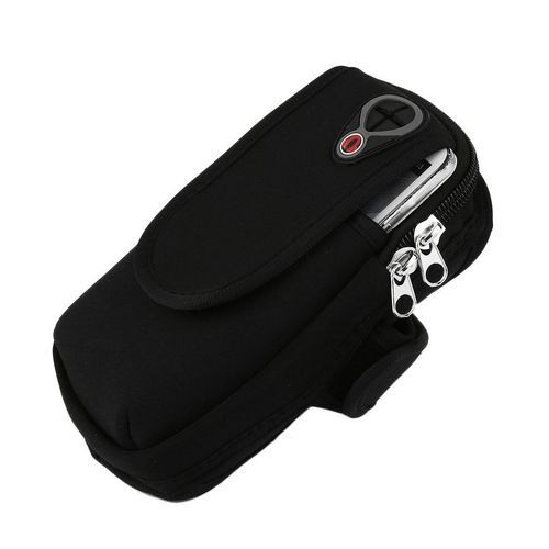 Waterproof Sport Arm Band Holder Pouch Case Earphone Hole For 5.5" Cellphone -0