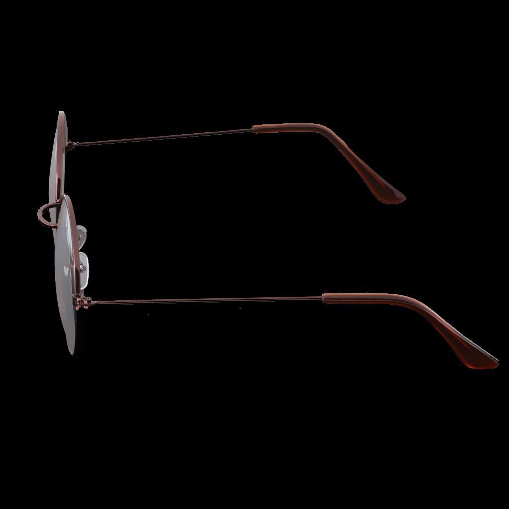 Fashion Vintage Round Circle Eyeglasses Frame Myopia Bronze
