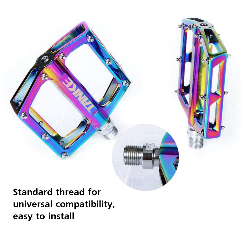 Bike Pedals Anti-Silp Aluminum MTB Pedals Bicycle Flat Pedal
