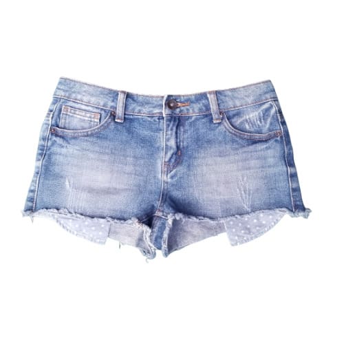 Ladies Denim Casual Bumshort
