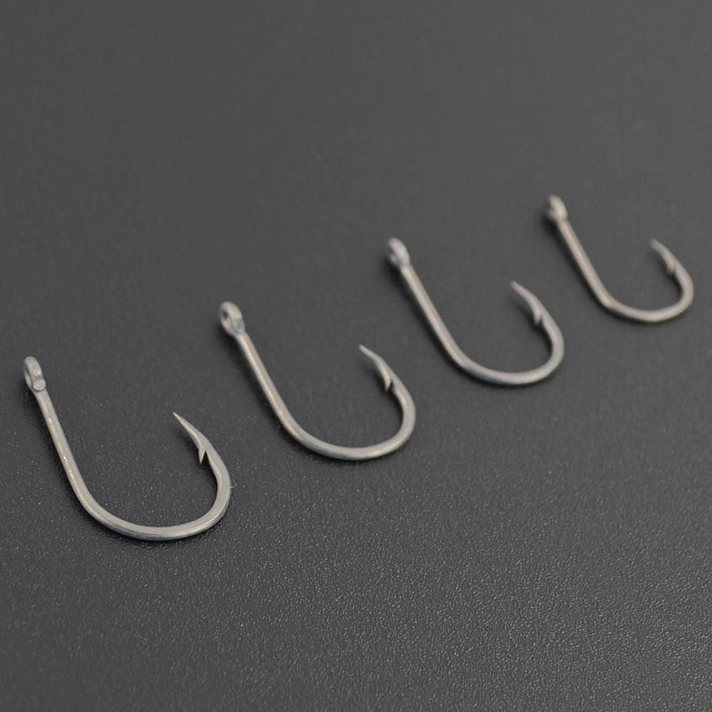 Fishing Hooks with Eye Design Made By Carbon Steel 8001