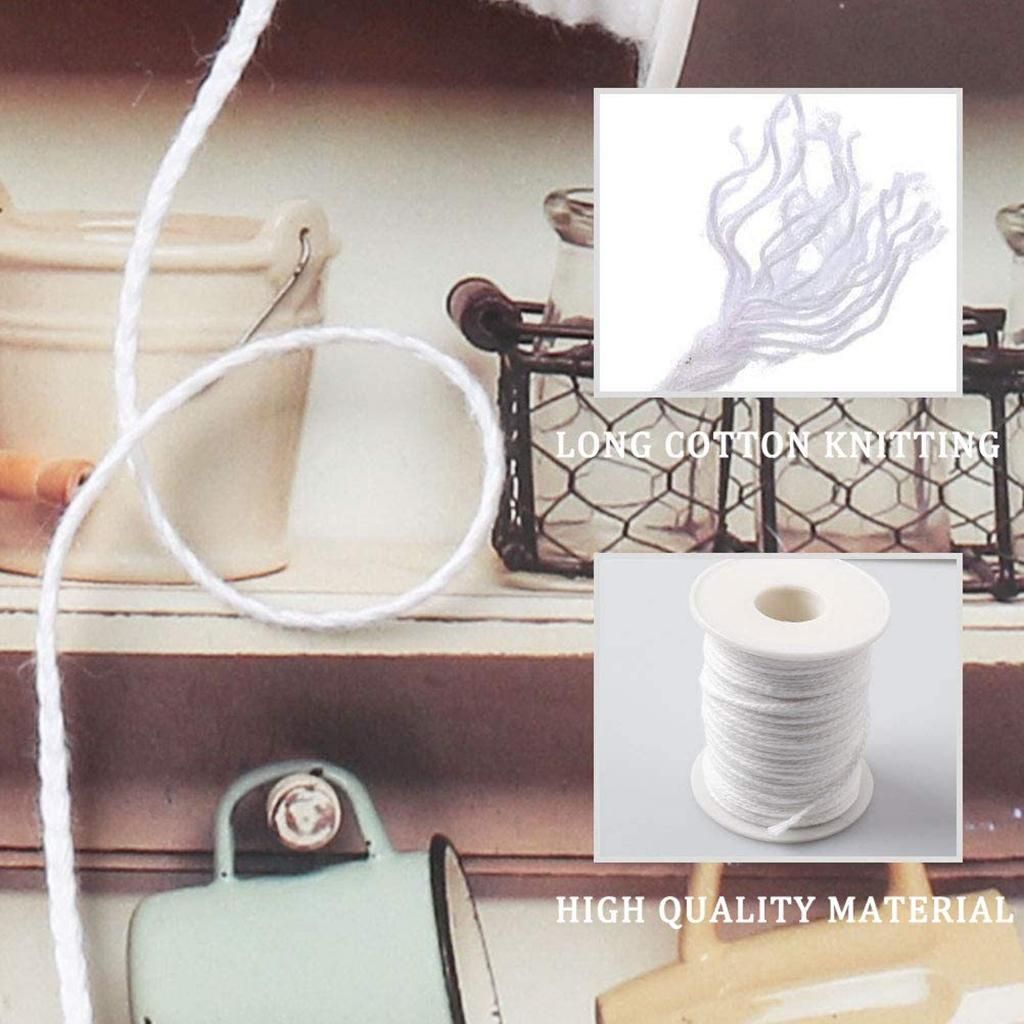 1 Set DIY Candles Craft Kit Paraffin Plastic With Cotton 18 Shares
