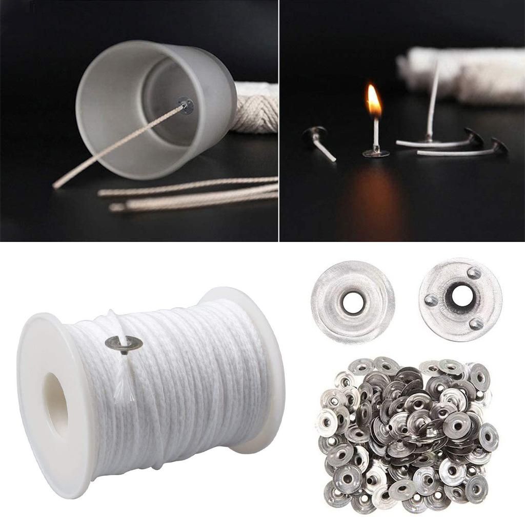 1 Set DIY Candles Craft Kit Paraffin Plastic With Cotton 18 Shares