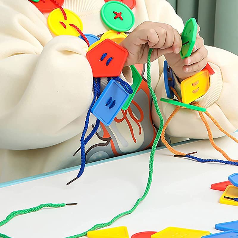 Large Size Educational Plastic Buttons For Arts/Crafts