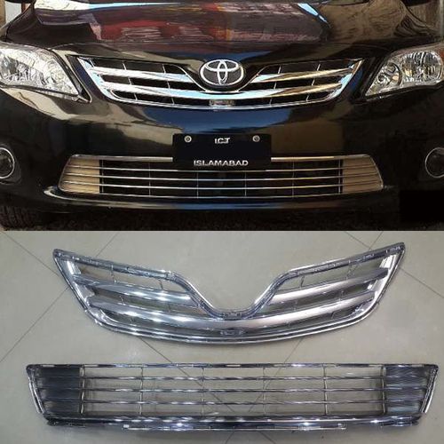 Toyota Corolla 2008 Up And Down Front Grill