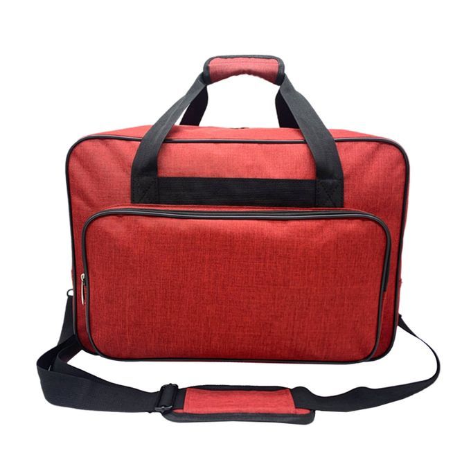 Sewing Carry Bag Hold All Strong Large Storage Craft Travel School Red