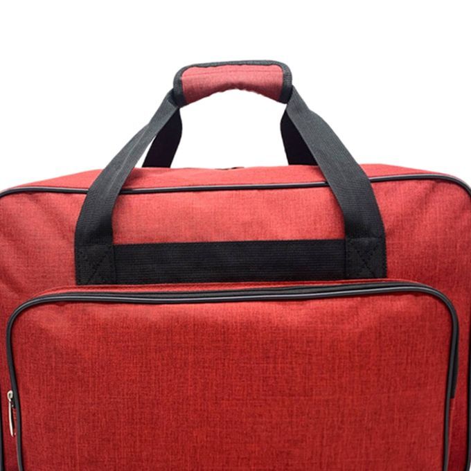 Sewing Carry Bag Hold All Strong Large Storage Craft Travel School Red