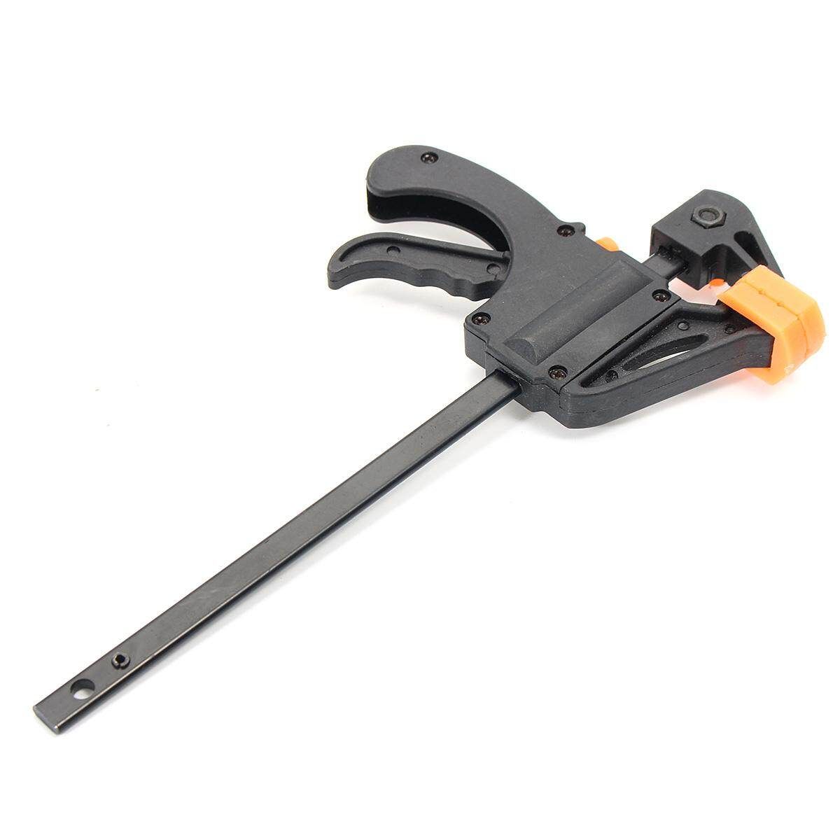 4Inch Wood Working Bar F Clamp Grip Ratchet Release Squeeze DIY Hand