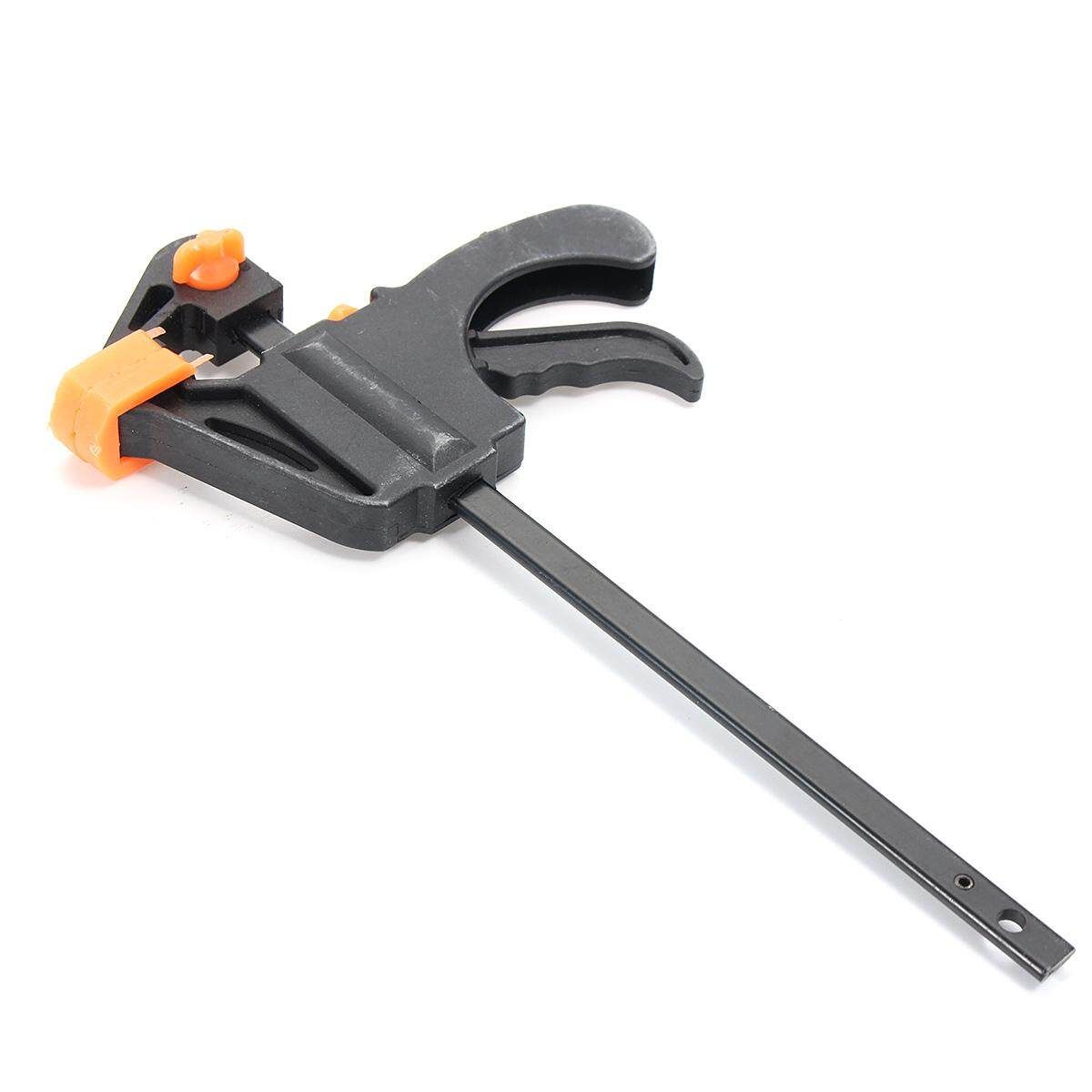 4Inch Wood Working Bar F Clamp Grip Ratchet Release Squeeze DIY Hand