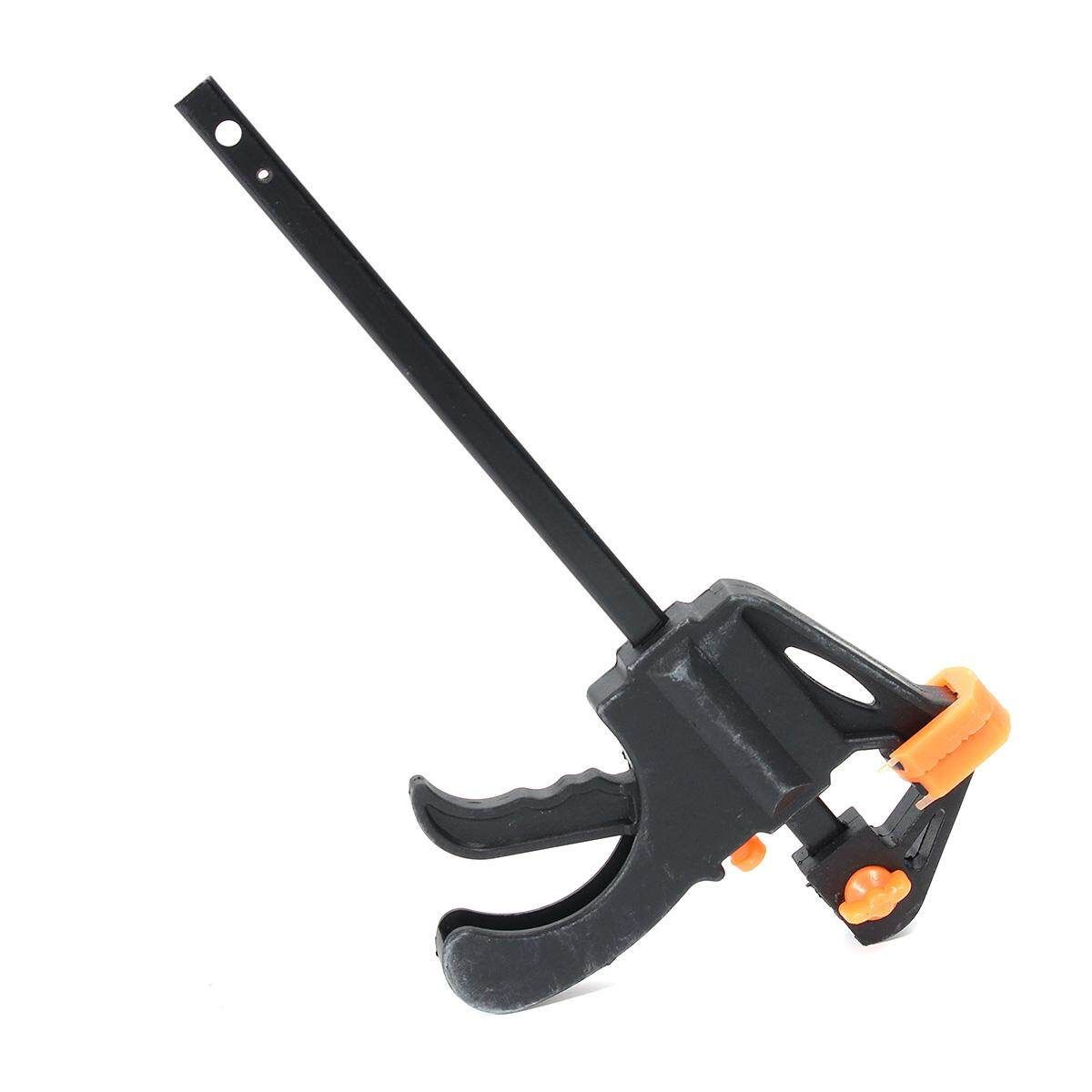 4Inch Wood Working Bar F Clamp Grip Ratchet Release Squeeze DIY Hand