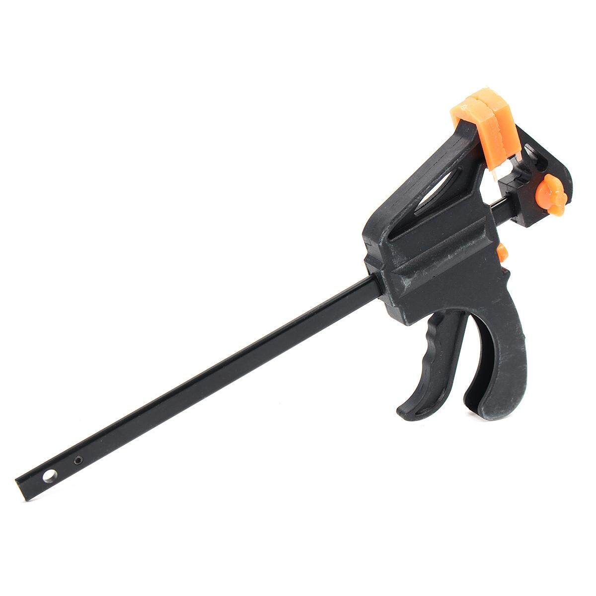 4Inch Wood Working Bar F Clamp Grip Ratchet Release Squeeze DIY Hand