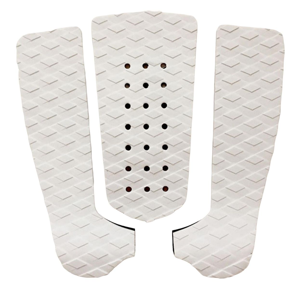 3PcsSet Surfing Board Pads Non-slip Surfing Board Cushions White