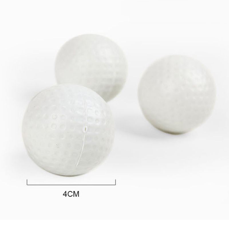 Kid Golf Plastic Toy Set Golf Clubs Balls Indoor Outdoor