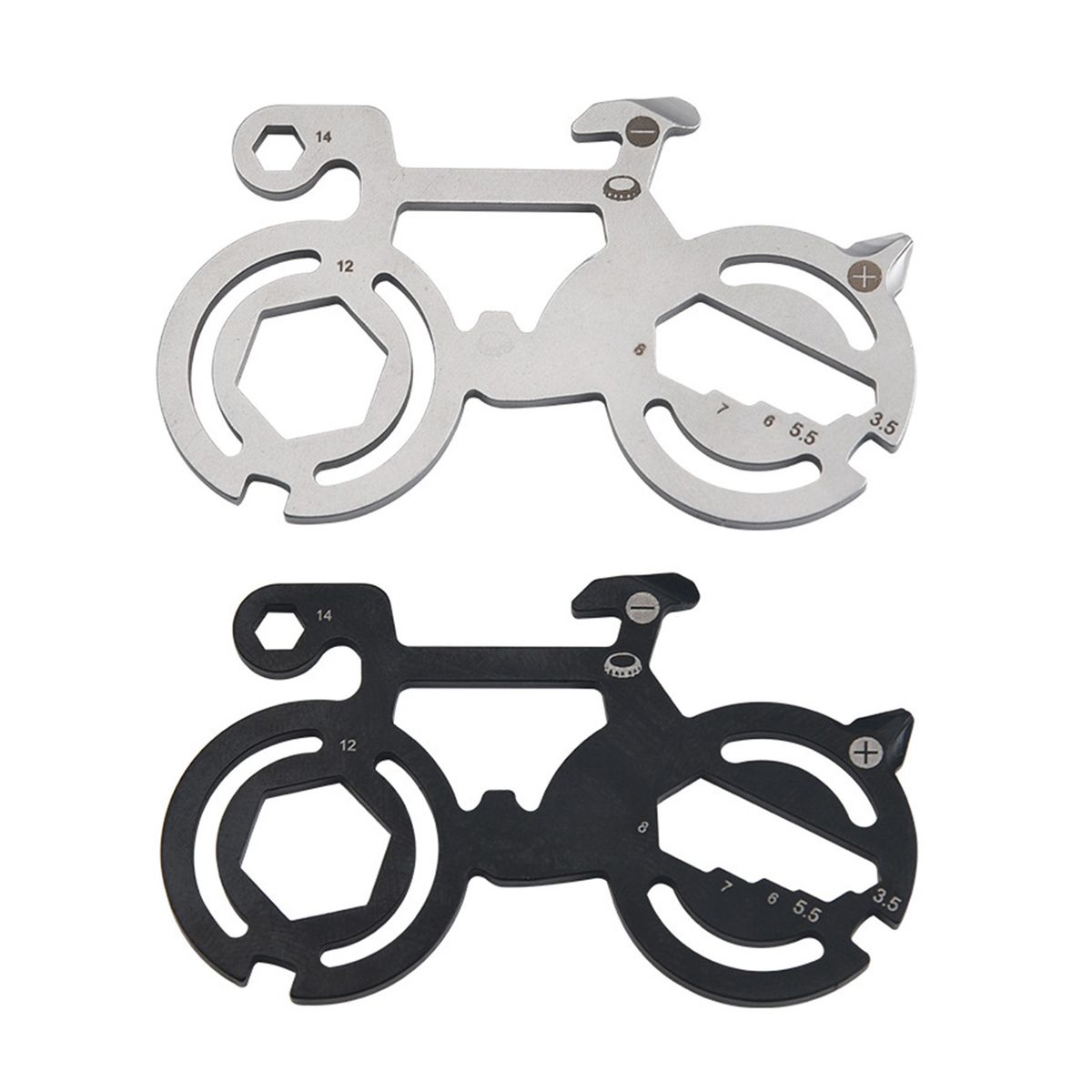 Multi Tool Tools Card Bike-Shape Bike Function Repair