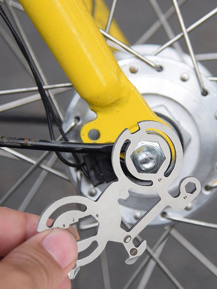 Multi Tool Tools Card Bike-Shape Bike Function Repair