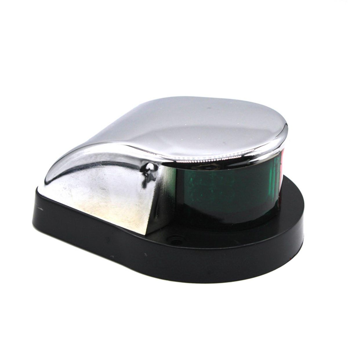 Yacht Light Red Green Signal Navigation Light Silver