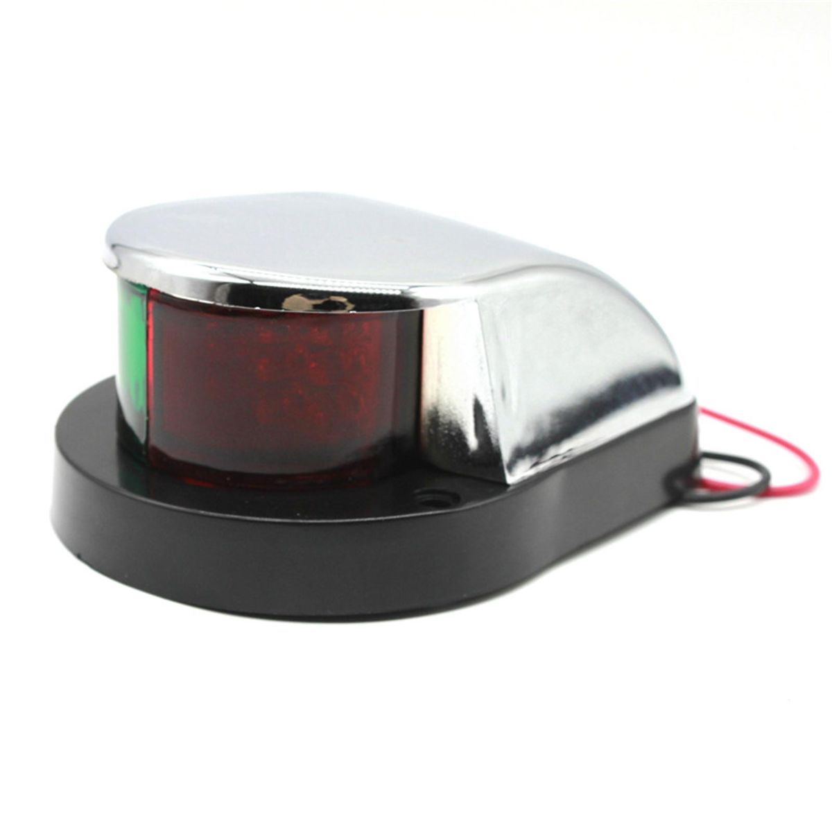 Yacht Light Red Green Signal Navigation Light Silver