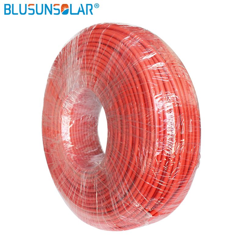 6mm PV Solar Solar 10AWG PV Performance Cable High Cable