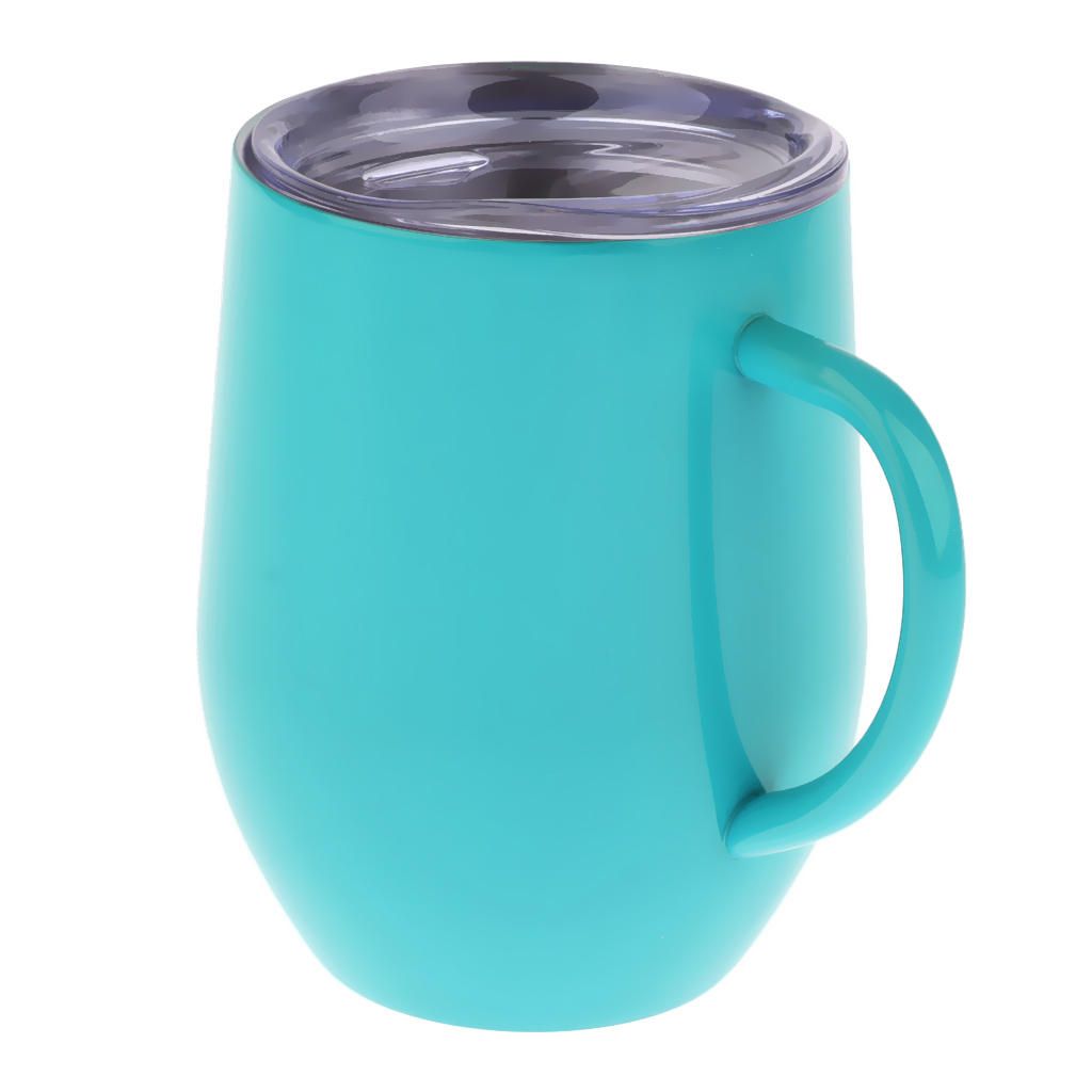 1 Insulated Mug With Handles Coffee Cups Light Green