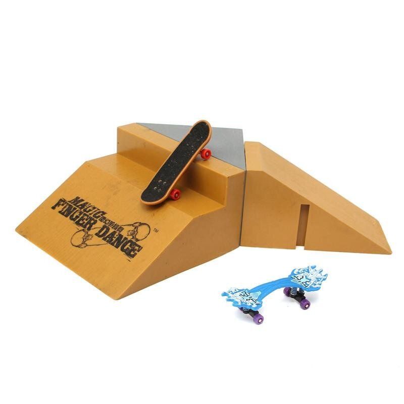 For Tech Deck Fingerboard Finger Skate Board Slope Stair Ramp Ultimate Park J5-5