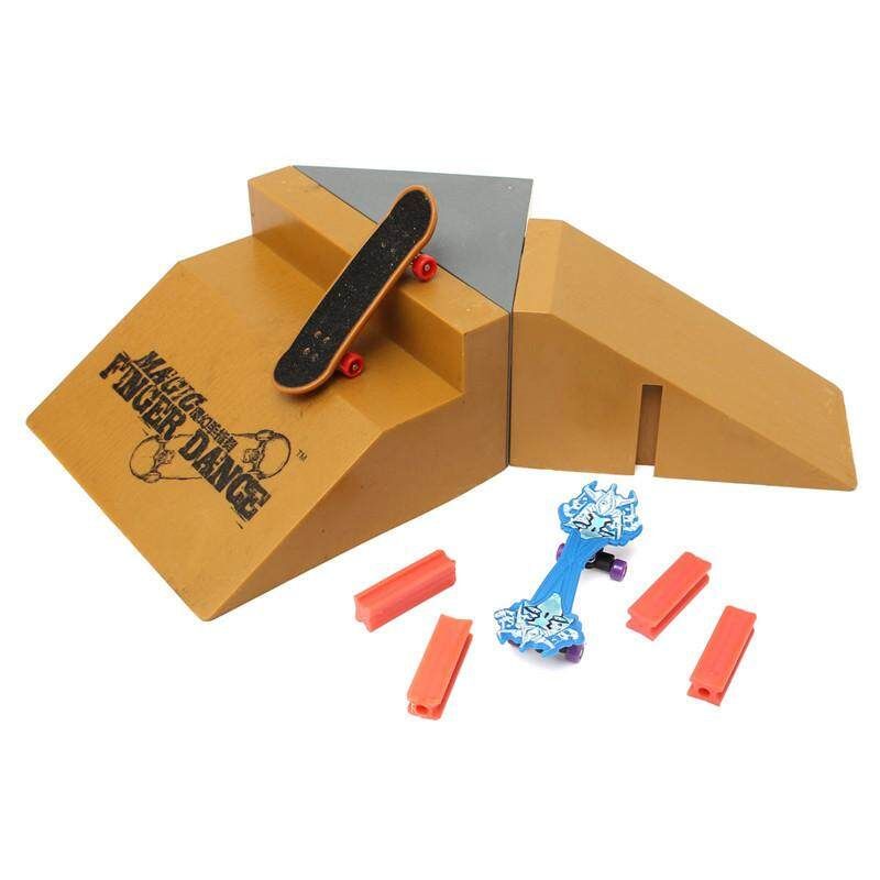 For Tech Deck Fingerboard Finger Skate Board Slope Stair Ramp Ultimate Park J5-5