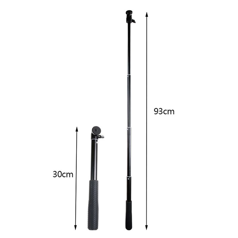 30-93cm Grip Foldable Tripod Holder Selfie Stick For GoPro