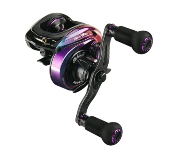 Baitcasting Reel 11+1 Shielded Ball Bearings 7.5KG Carbon Fiber Drag Low Profile Fishing Reel