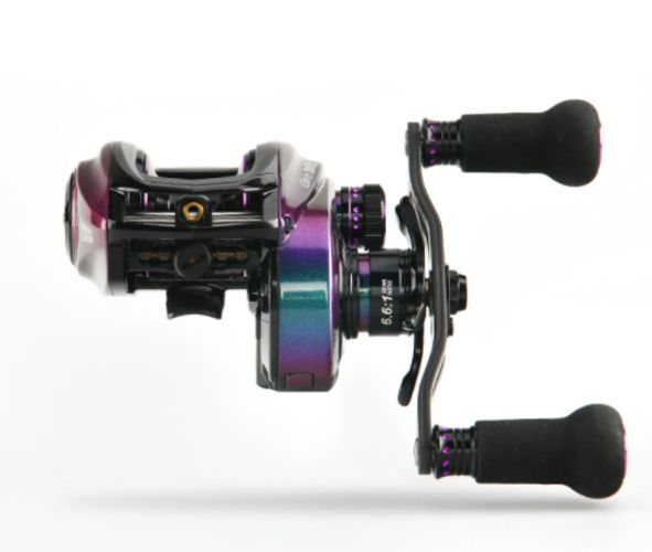Baitcasting Reel 11+1 Shielded Ball Bearings 7.5KG Carbon Fiber Drag Low Profile Fishing Reel