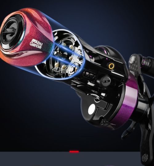 Baitcasting Reel 11+1 Shielded Ball Bearings 7.5KG Carbon Fiber Drag Low Profile Fishing Reel
