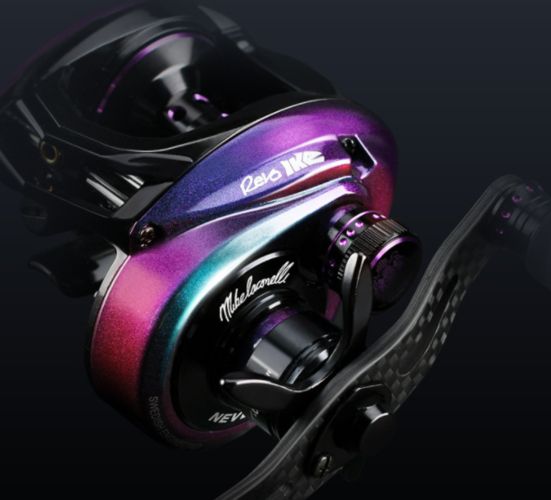 Baitcasting Reel 11+1 Shielded Ball Bearings 7.5KG Carbon Fiber Drag Low Profile Fishing Reel