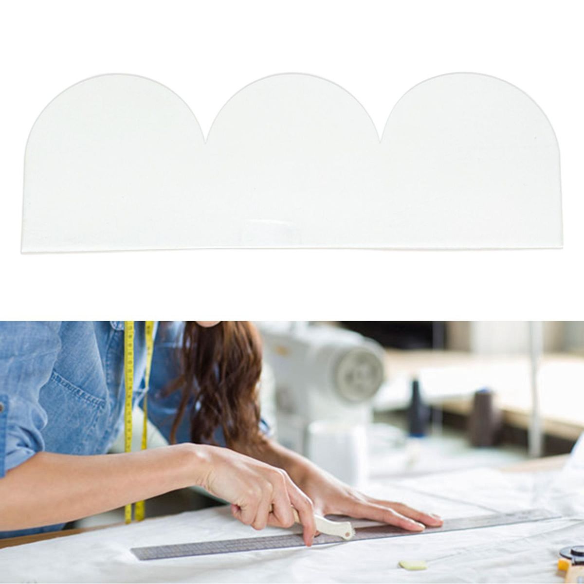 Quilting Ruler Accs Clear Professional Tailor Upplies S