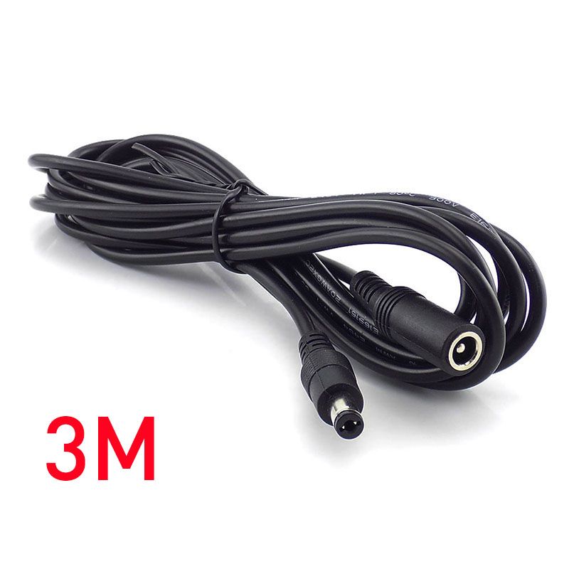 12V DC Extension Cable 5.5*2.1mm Male Female Power Cord