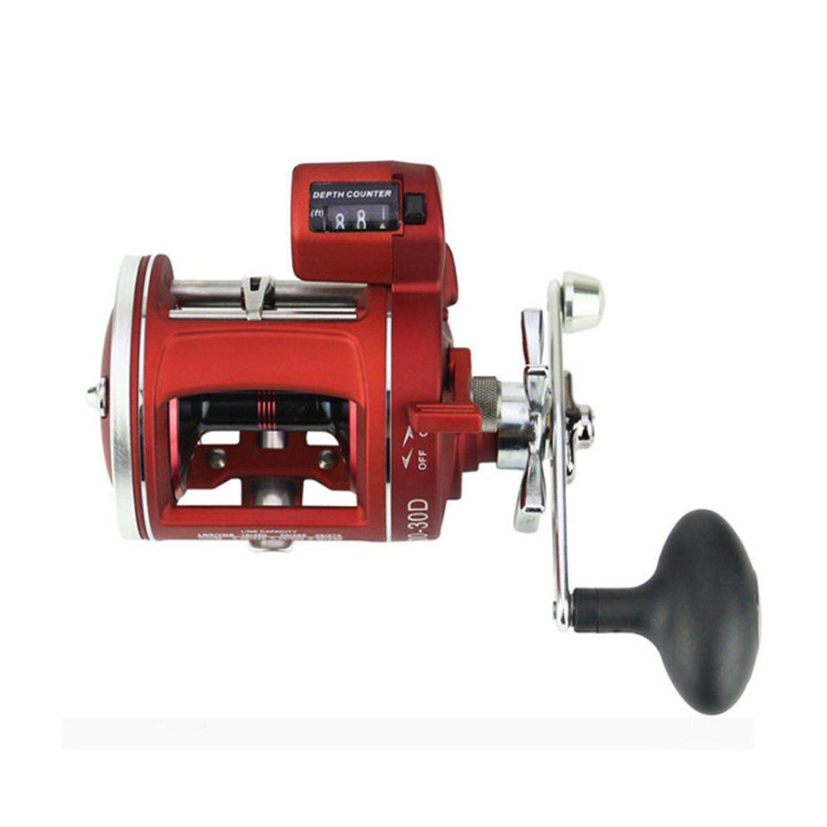Reel Trolling Bearings Baitcasting Line Wheel Casting Drum High Speed 30 X Right Hand
