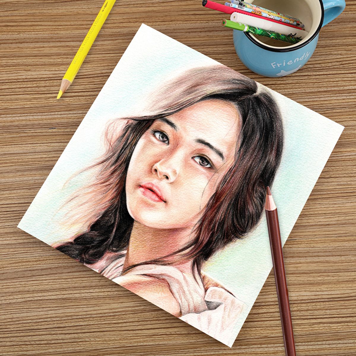 48/72/120/160/180 Oil Colored Pencils Set Pre-Sharpened